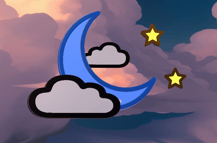Moon Night Pin