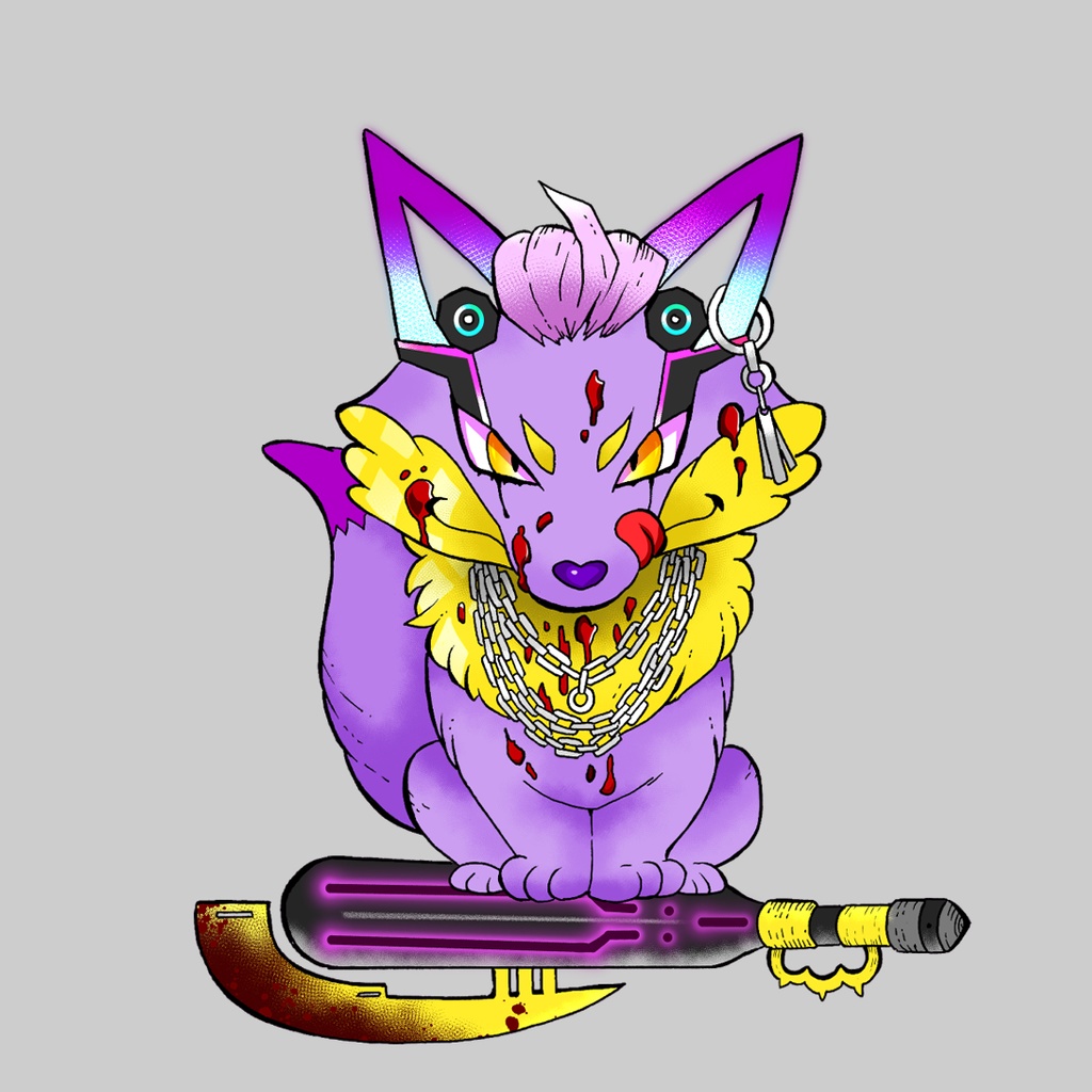 アクキー【トリックスターきつねver】