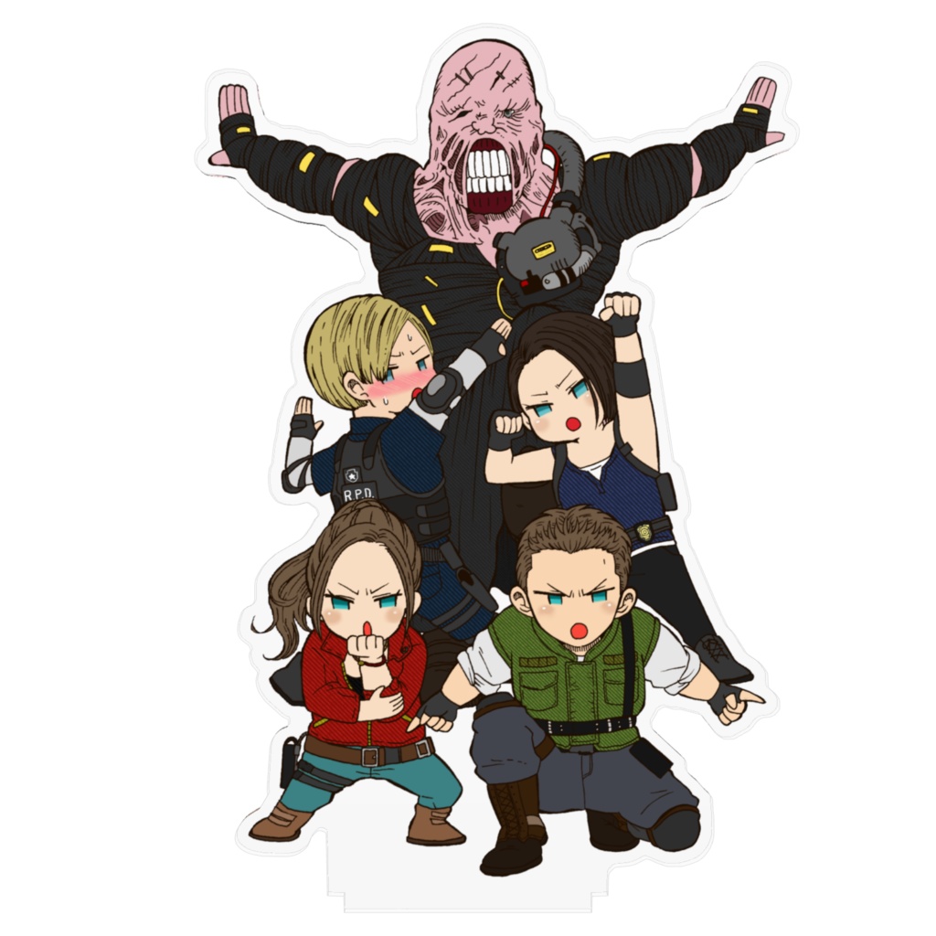 アクリルフィギュア【バイオキャラ】