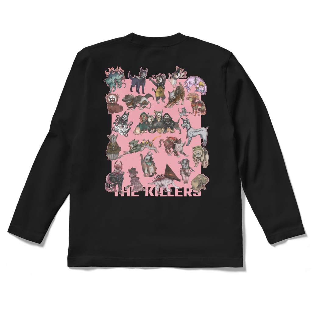 ロングTシャツ【キラーわんにゃん物語】