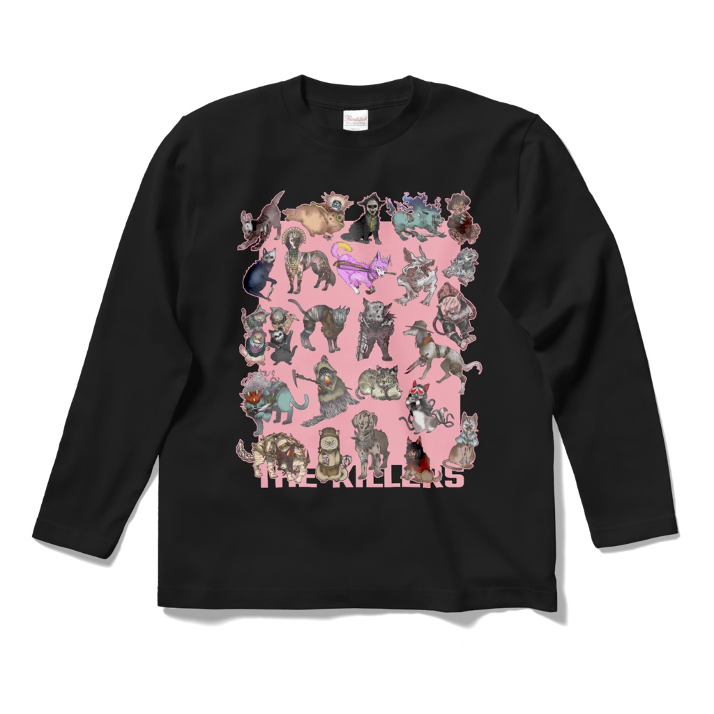 ロングTシャツ【キラーわんにゃん物語】