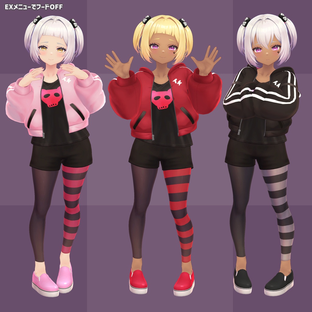 オリジナル3Dモデル「海風いちこ」+購入特典もついてるよ!