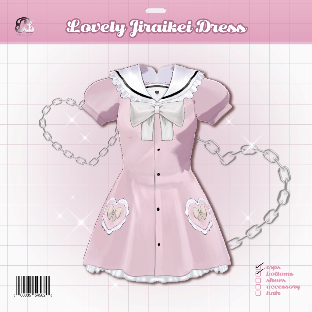 LovelyJiraikeiDress 𝜗𝜚 地雷系セーラー