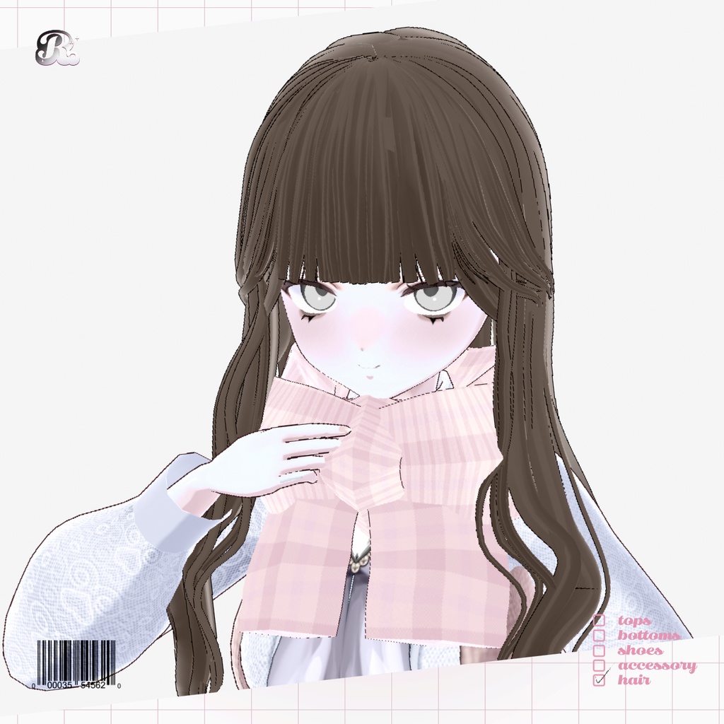 RibbonMuff and Hair ๐๐ ้็ฃใชใใณใใ๏ผๅทปใ้ซช