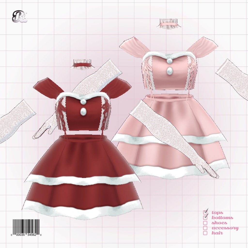 Holiday Ribbon Dress ๐๐ ็ใญใชใตใณใฟๆ
