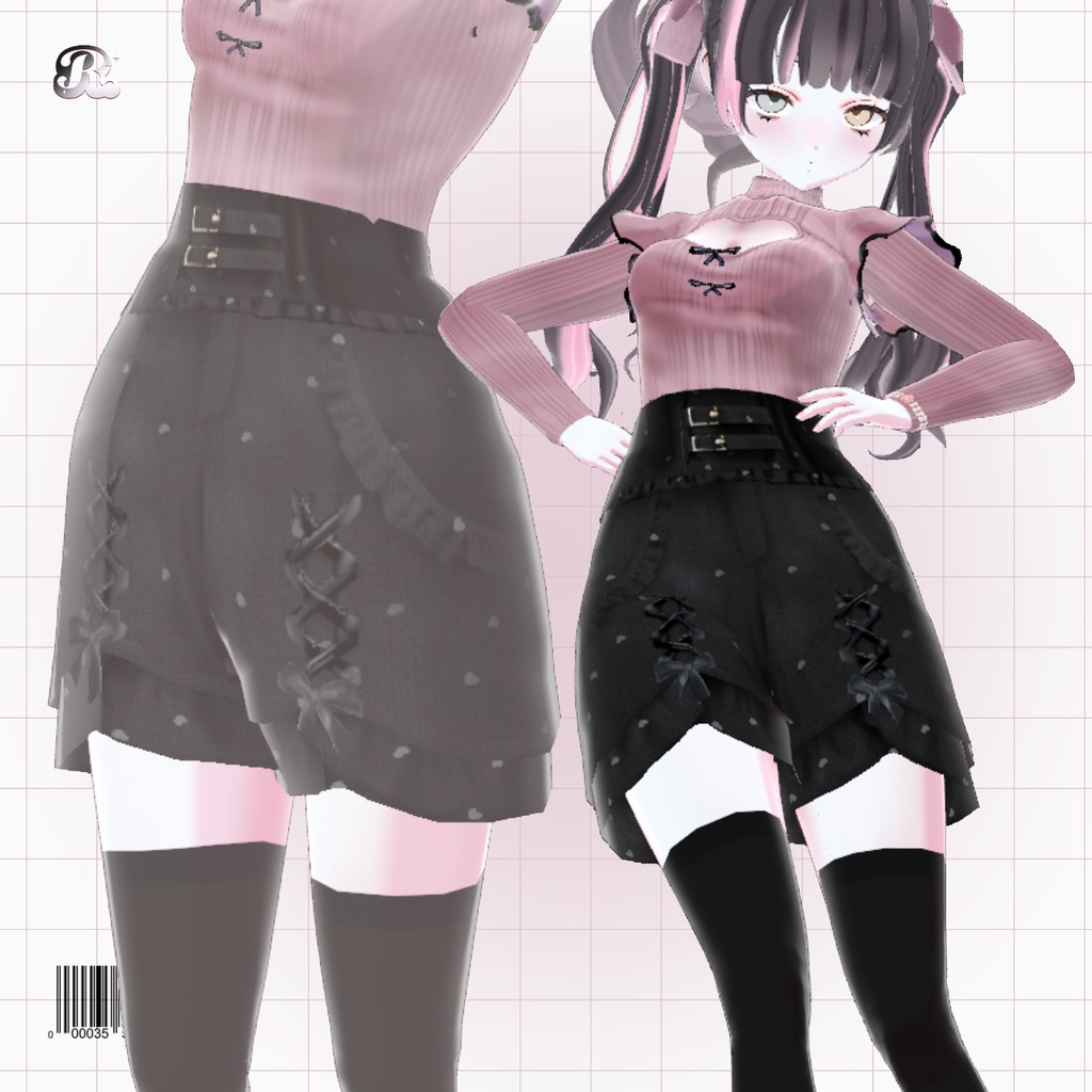 Heart Frill SkirtPants ๐๐ ใใผใใใชใซในใซใใณ