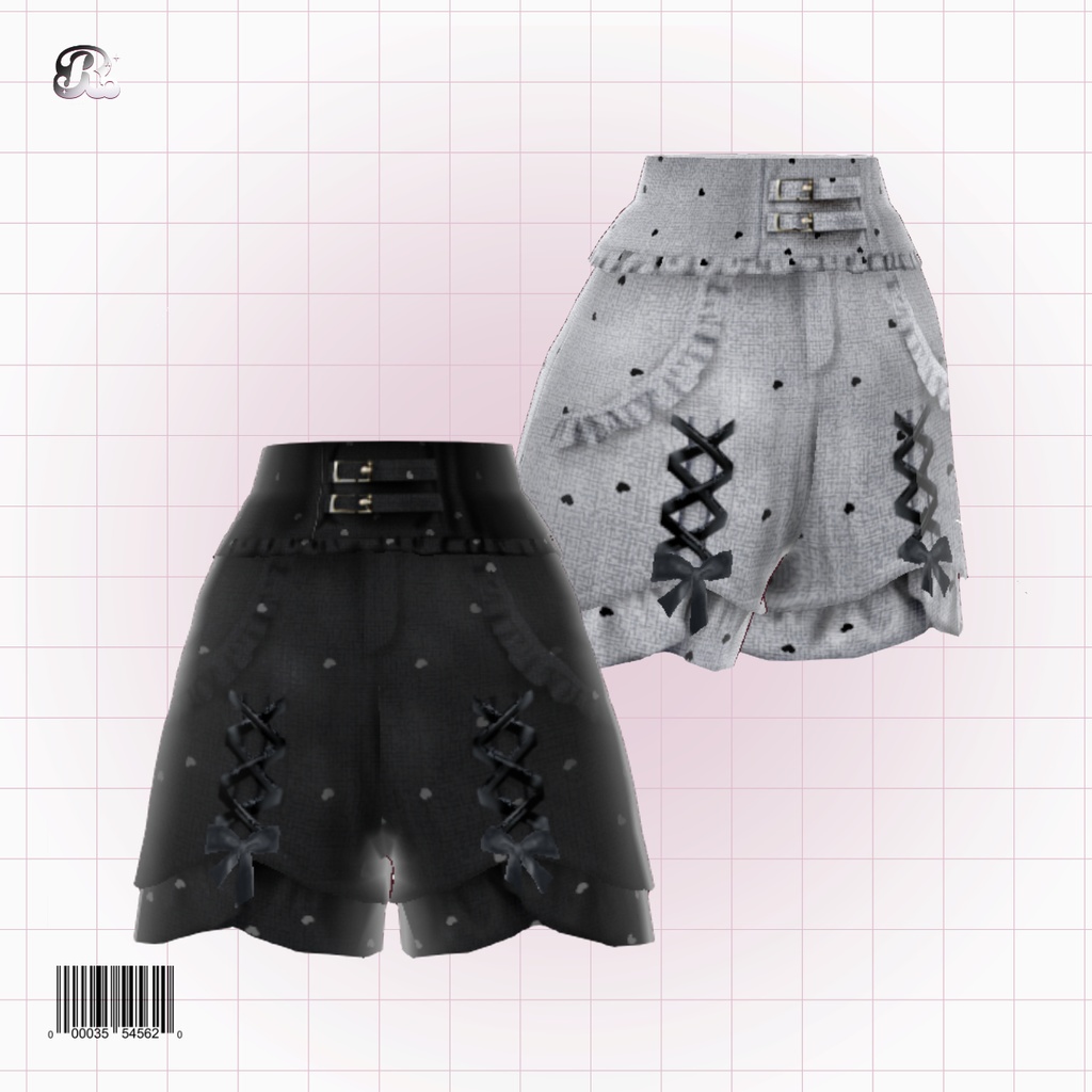 Heart Frill SkirtPants ๐๐ ใใผใใใชใซในใซใใณ