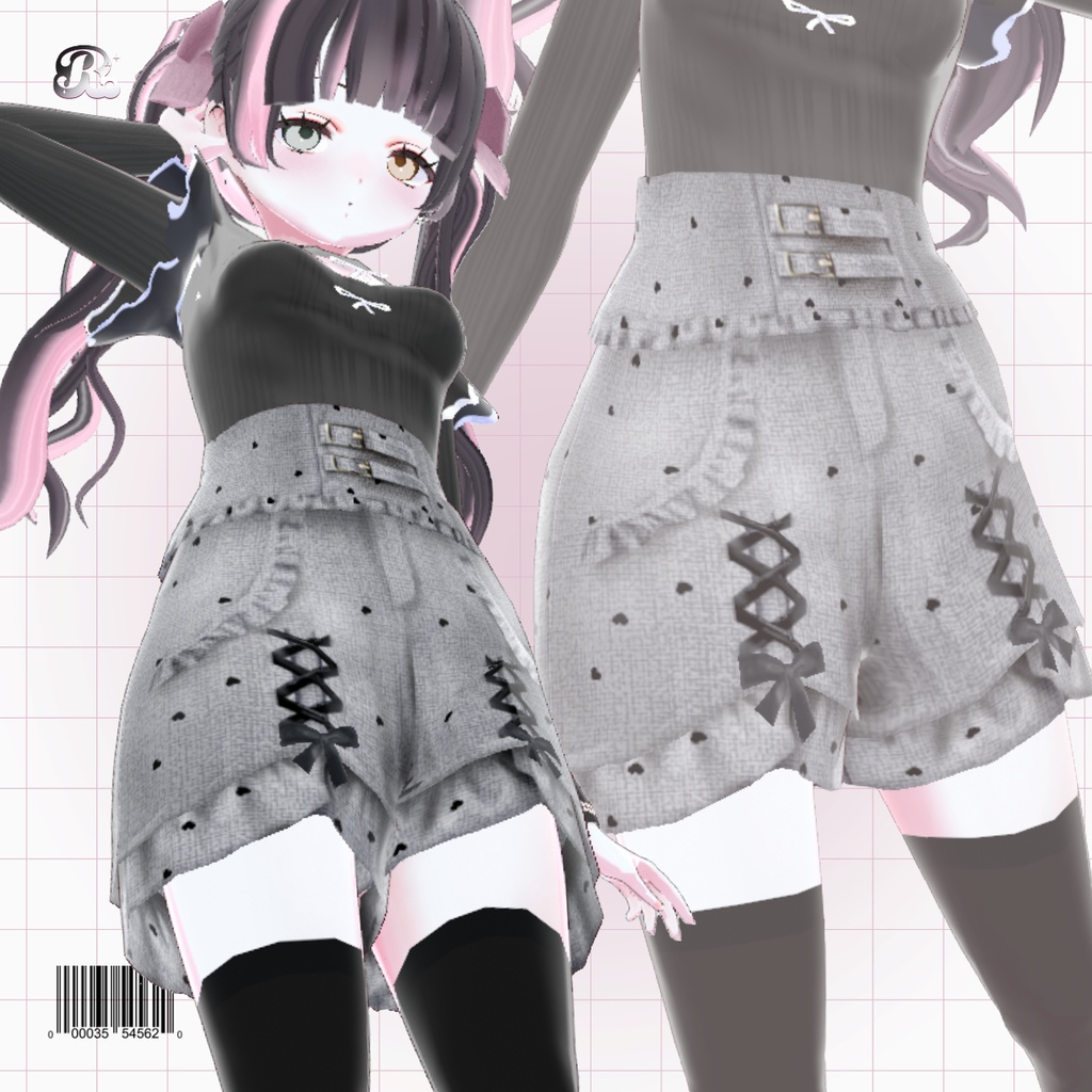 Heart Frill SkirtPants ๐๐ ใใผใใใชใซในใซใใณ