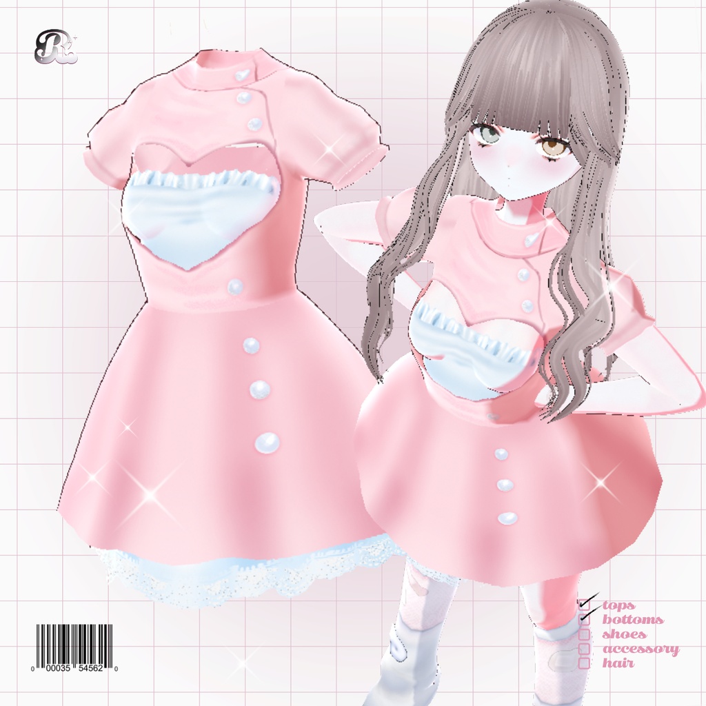 Lovely Nurse Dress ๐๐ ใใผใใชใใผในใฆใจใข