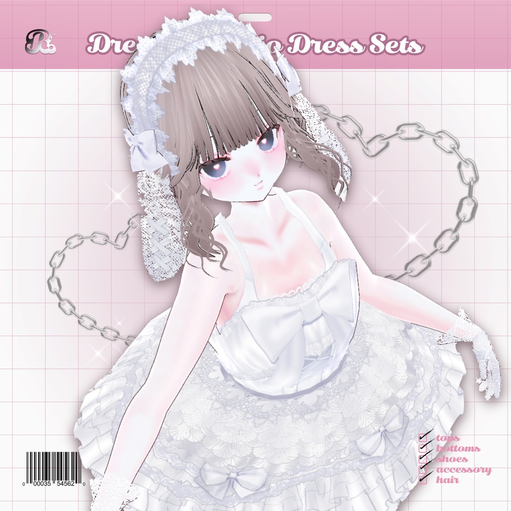 DreamyShoujoDressSets 𝜗𝜚 夢見少女のドレスセット