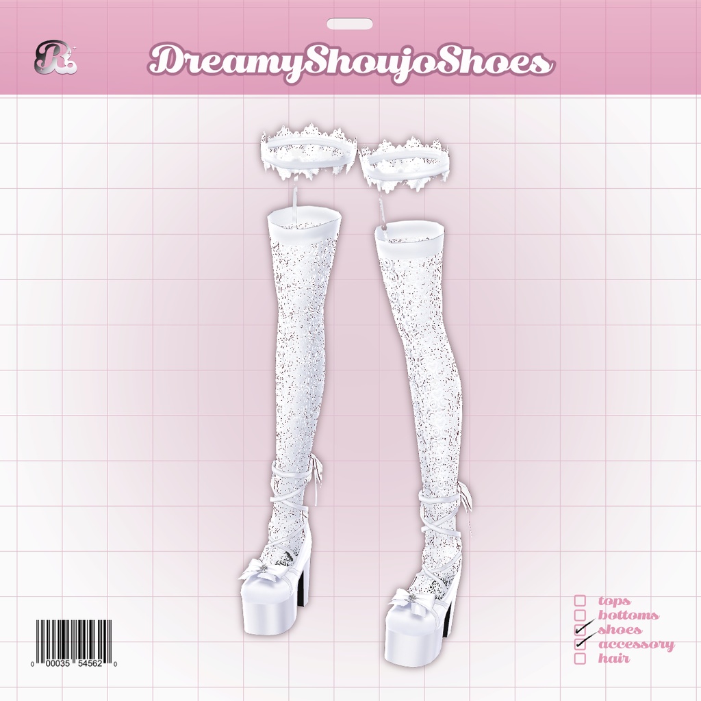 DreamyShoujoDress 𝜗𝜚 夢見少女のミュールアクセ