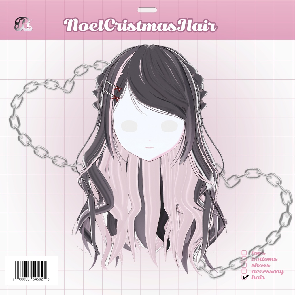 NoelCristmasHair 𝜗𝜚 聖夜のレングスヘア