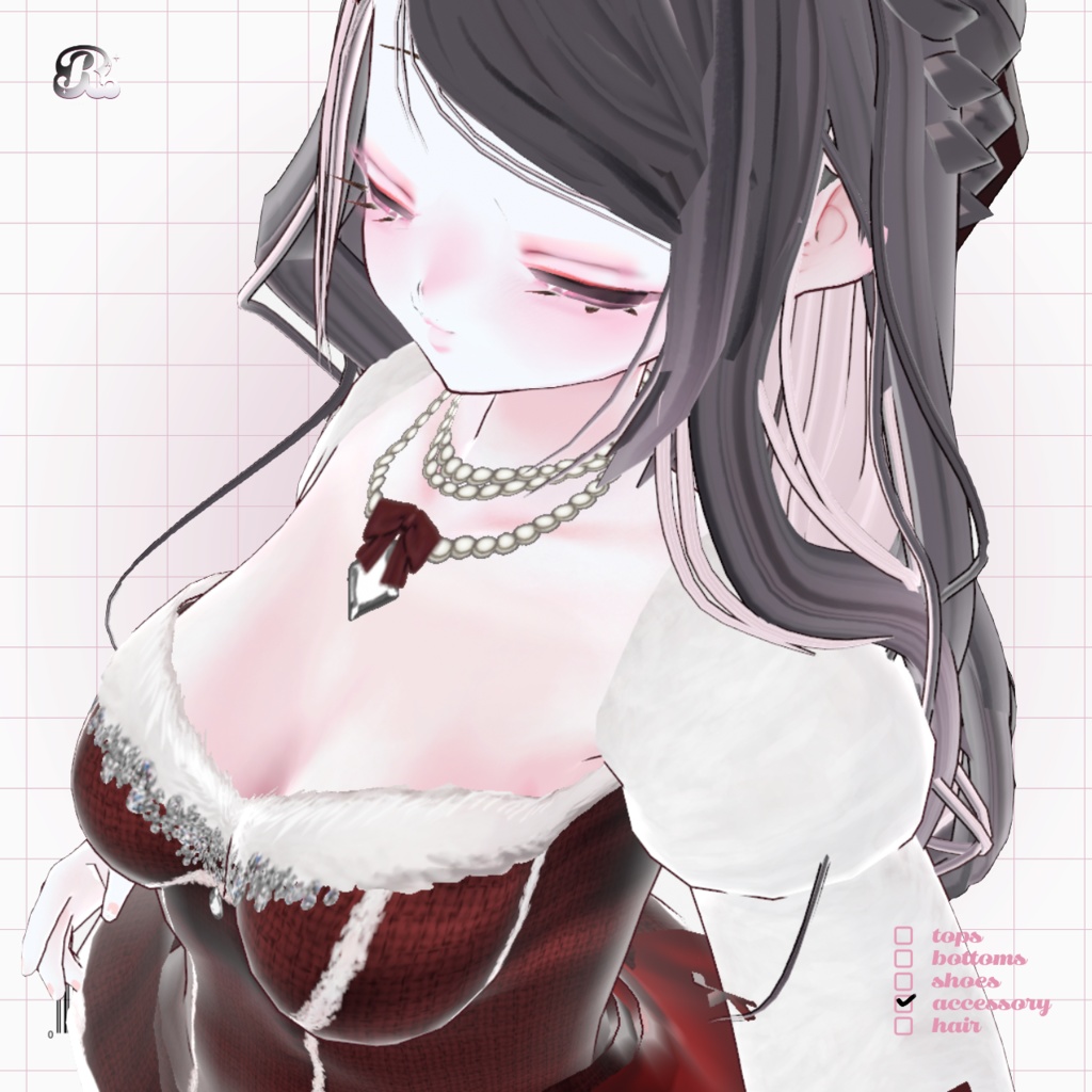 NoelCristmasNecklace ๐๐ ่ๅคใฎใใผใซใใใฏใฌใน