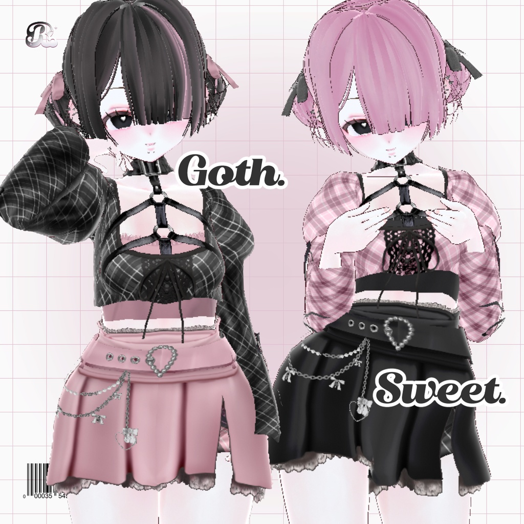 Fallen Riot Punk Jirai Style ๐๐ ๅ ๅคฉๅฐ้ทใฏใฉใใทใฅ