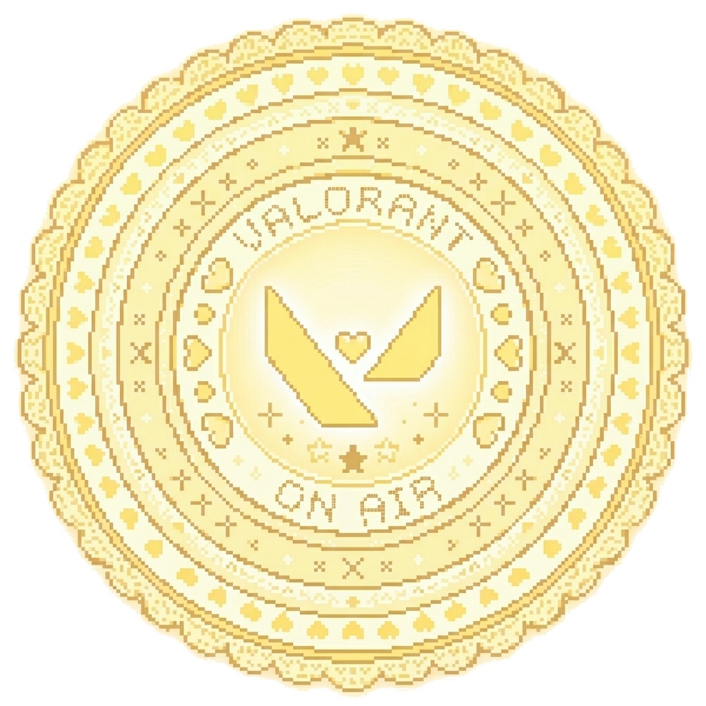 【無料配布】Valorantスナイプ対策!ゆめかわドット絵マップカバー(6色セット)