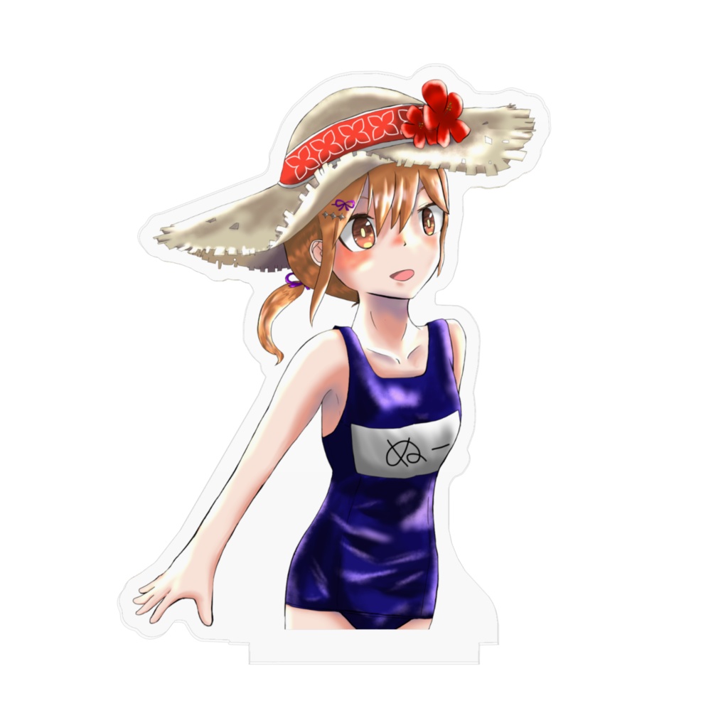 ぬーのアクリルスタンド【水着デザイン】