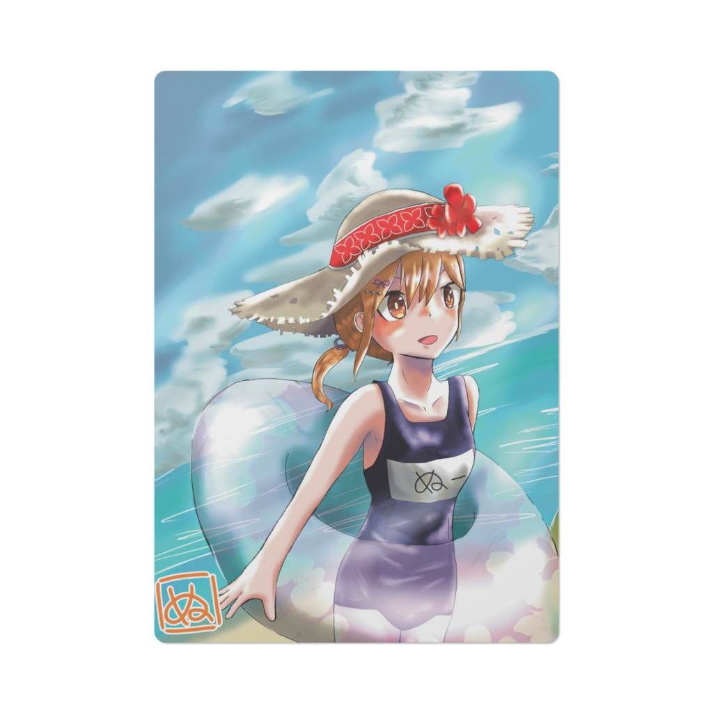 ぬーの下敷き【水着デザイン】