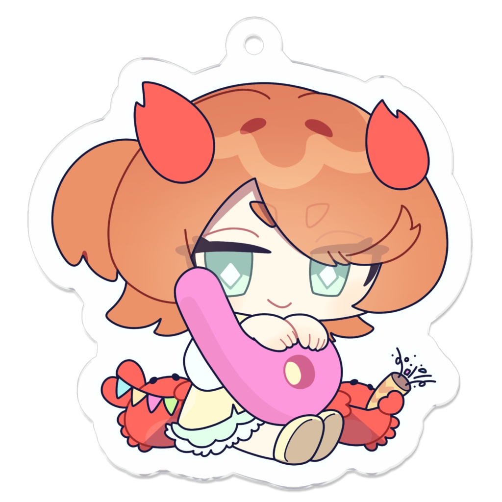 半年記念アクキー