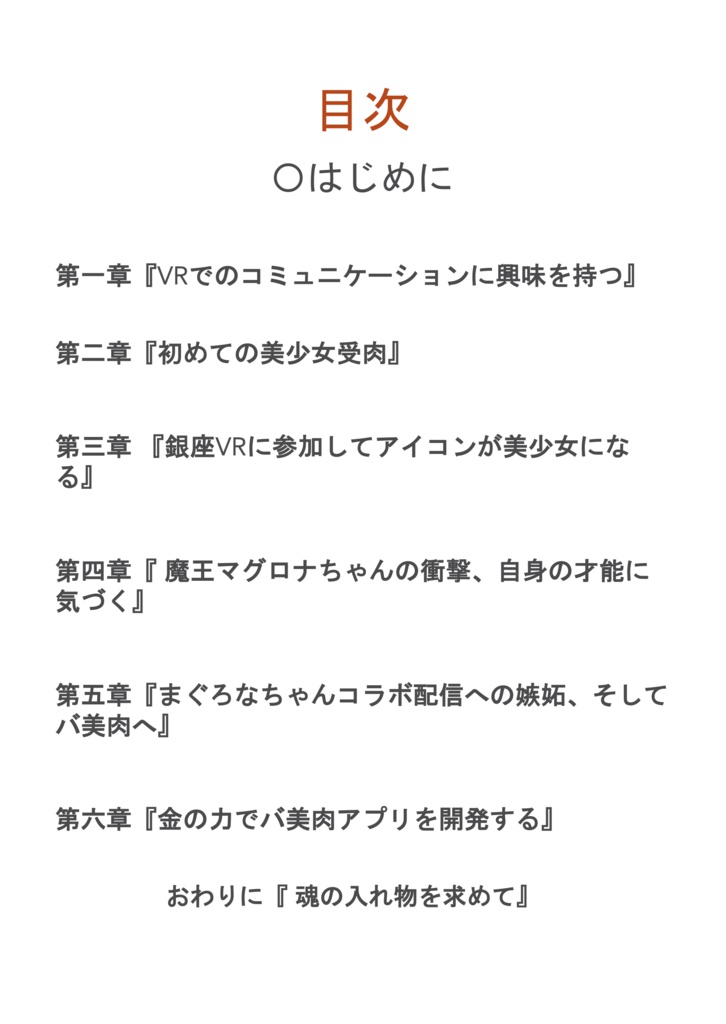 【体験版】僕がバ美肉おじさんになった理由
