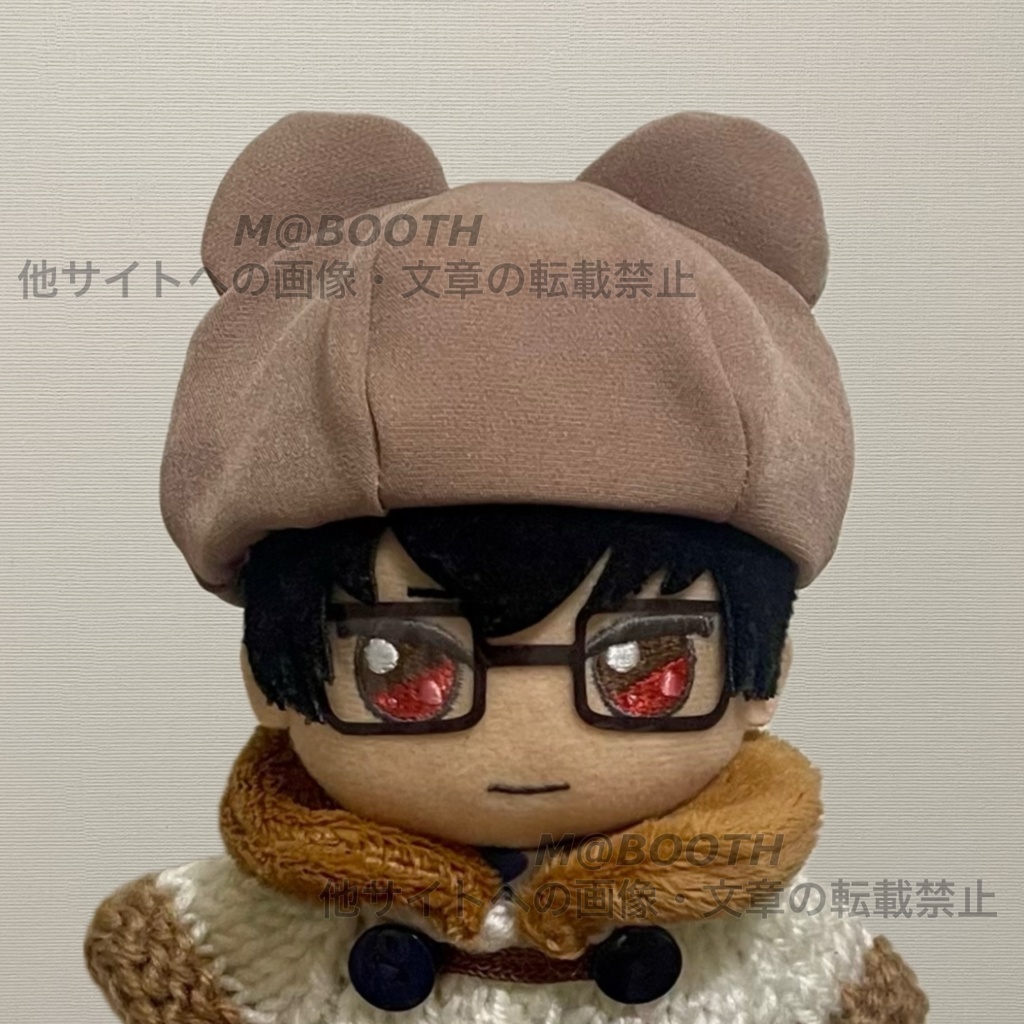 ぬい・マスコット向け くまみみ帽子