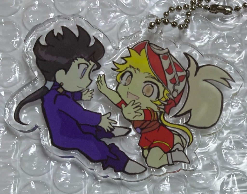 アクリルキーホルダー　デシュたま