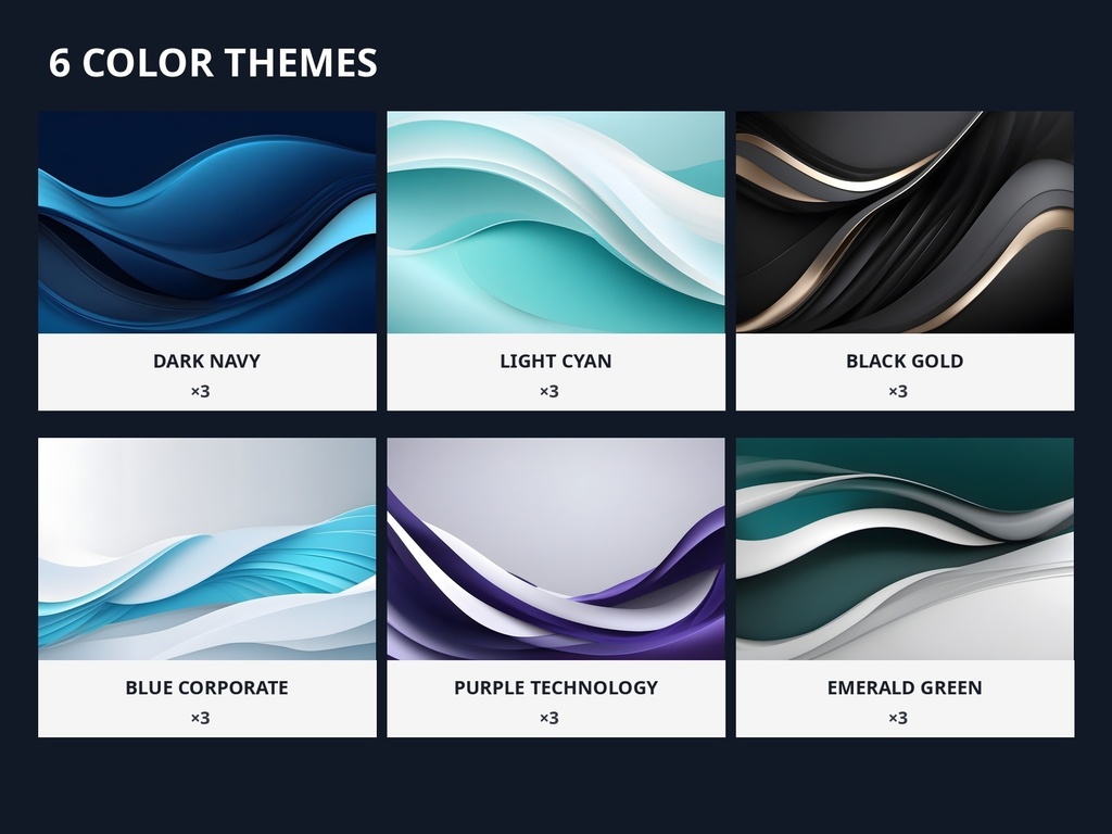 Premium Abstract Business Background Pack Vol.1|商用利用OK・高解像度背景素材18枚