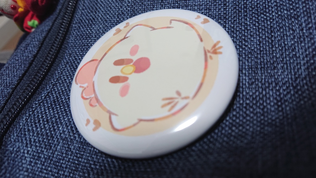 コッコ君缶バッジ