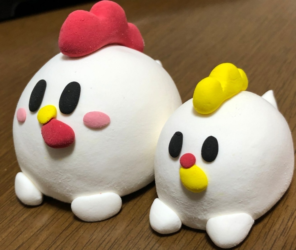 コッコ君とモロコッコ君(単体ずつ)