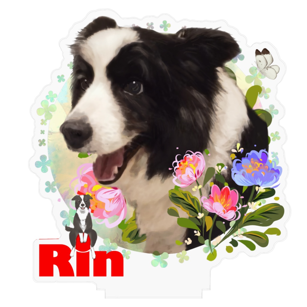 りんちゃんアクリルフィギュア10センチ