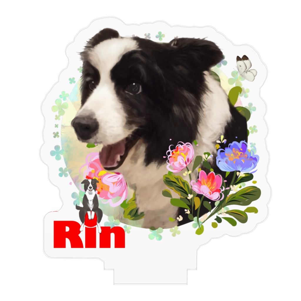 りんちゃんアクリルフィギュア 5センチ