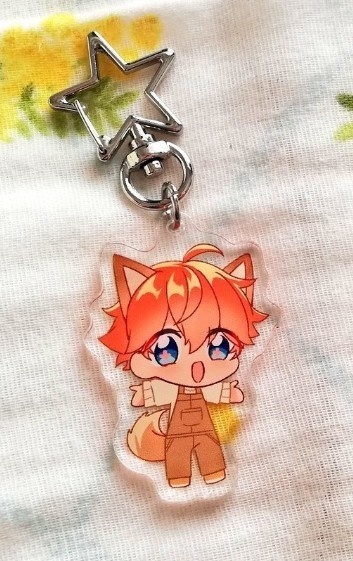 アクリルキーホルダー（スバワンちゃん）