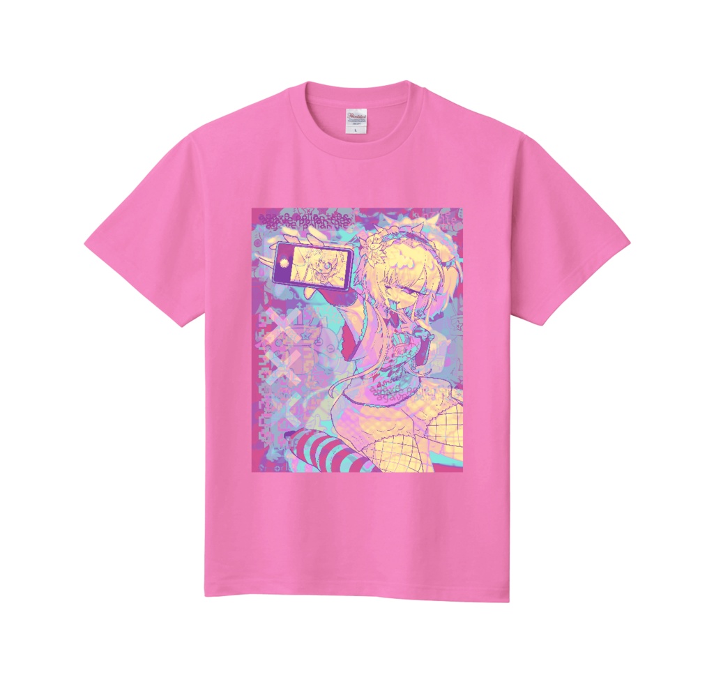 Tシャツ「(偽)天使界隈」