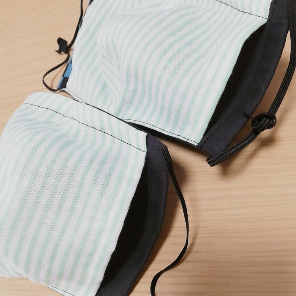 フィルターポケット付き【鬼滅の刃】立体マスク