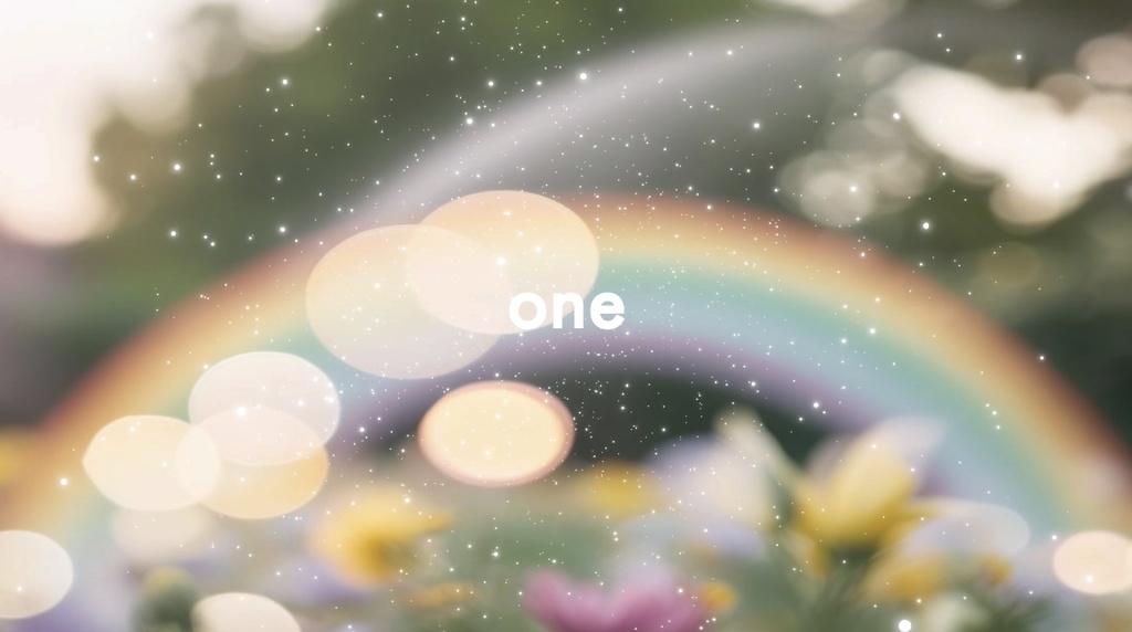 one