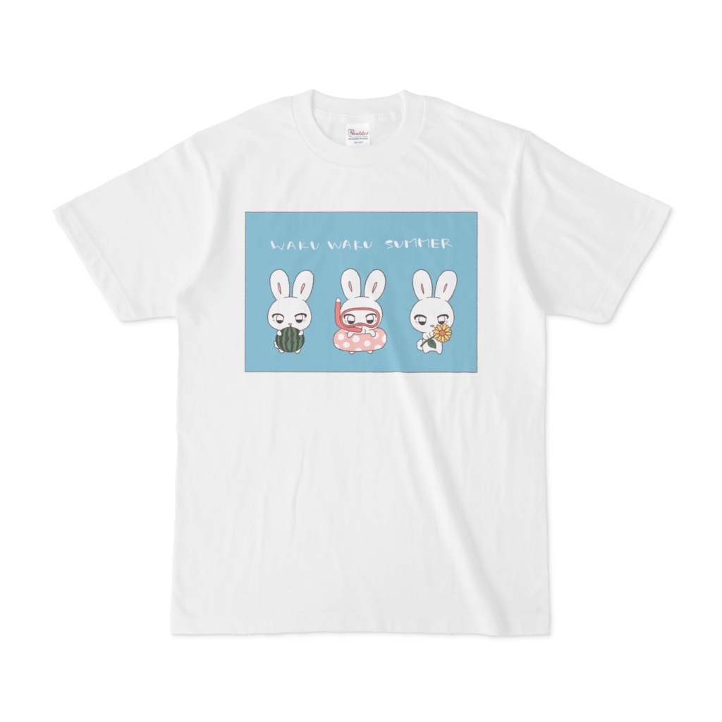 WAKU WAKU SUMMERなTシャツ