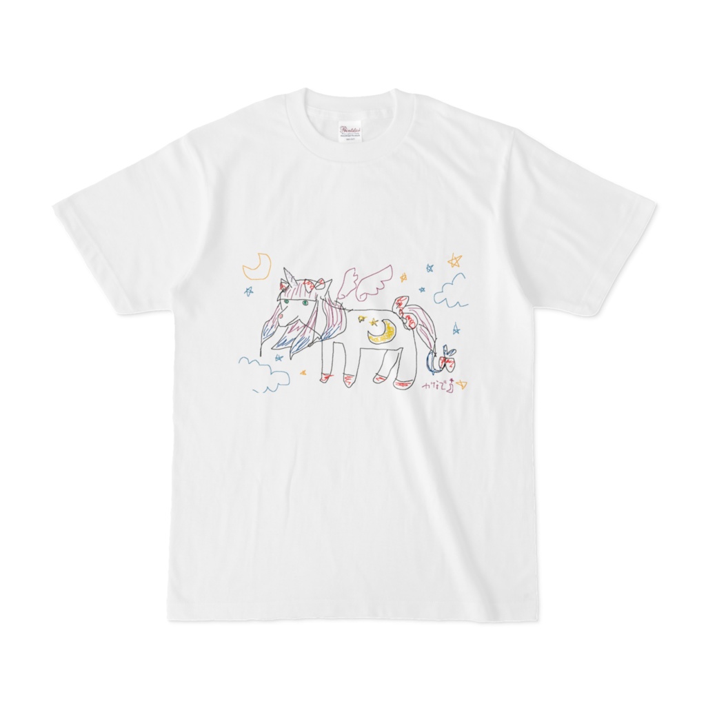 【期間限定】ユニコーンかなでちゃん 白Tシャツ