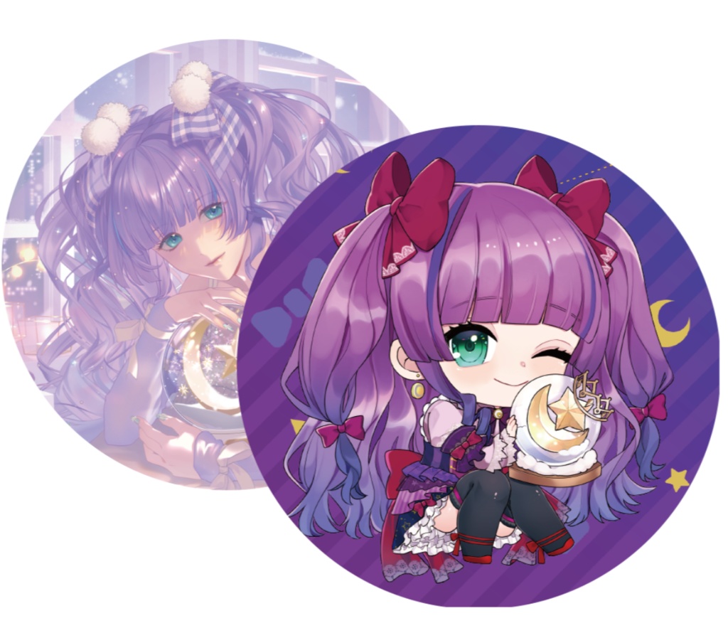 ４周年缶バッチセット