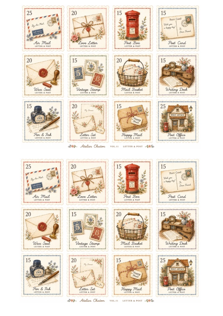 LETTER & POST Stamp Collection Vol.11