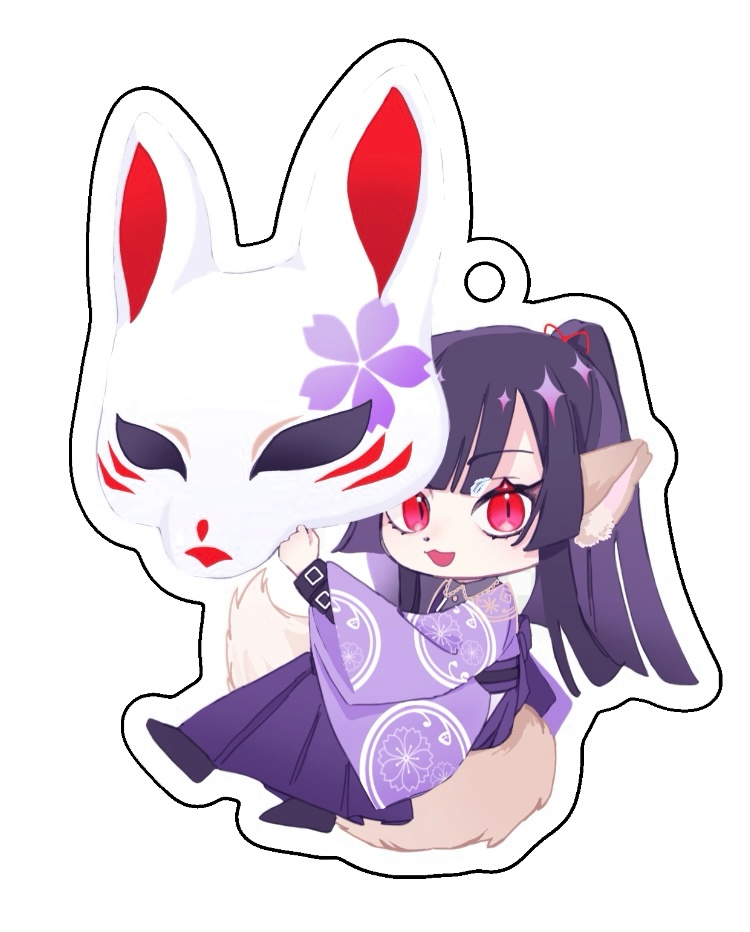 紫月黎斗アクリルキーホルダー 