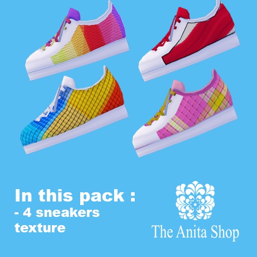 Sneakers Pixel Collection | VROID