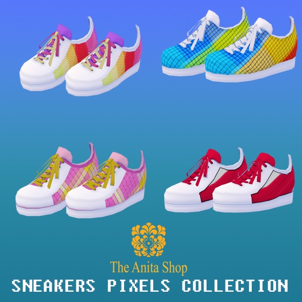 Sneakers Pixel Collection | VROID