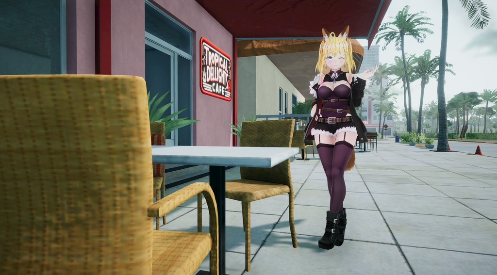 エル - El -【3Dモデル VRM】モッズコートコーデ ver. (2024/09/13更新)