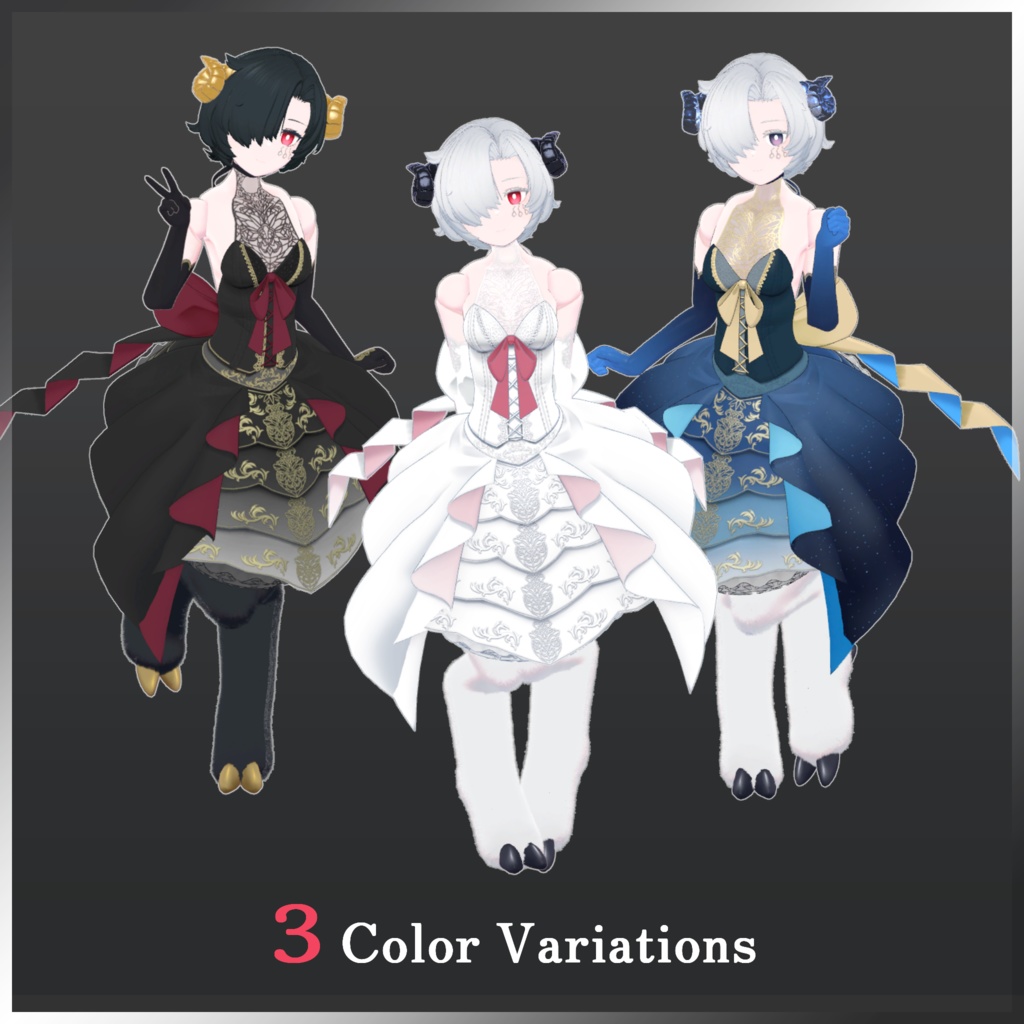 【3Dモデル】ビスト Bist【VRChat】