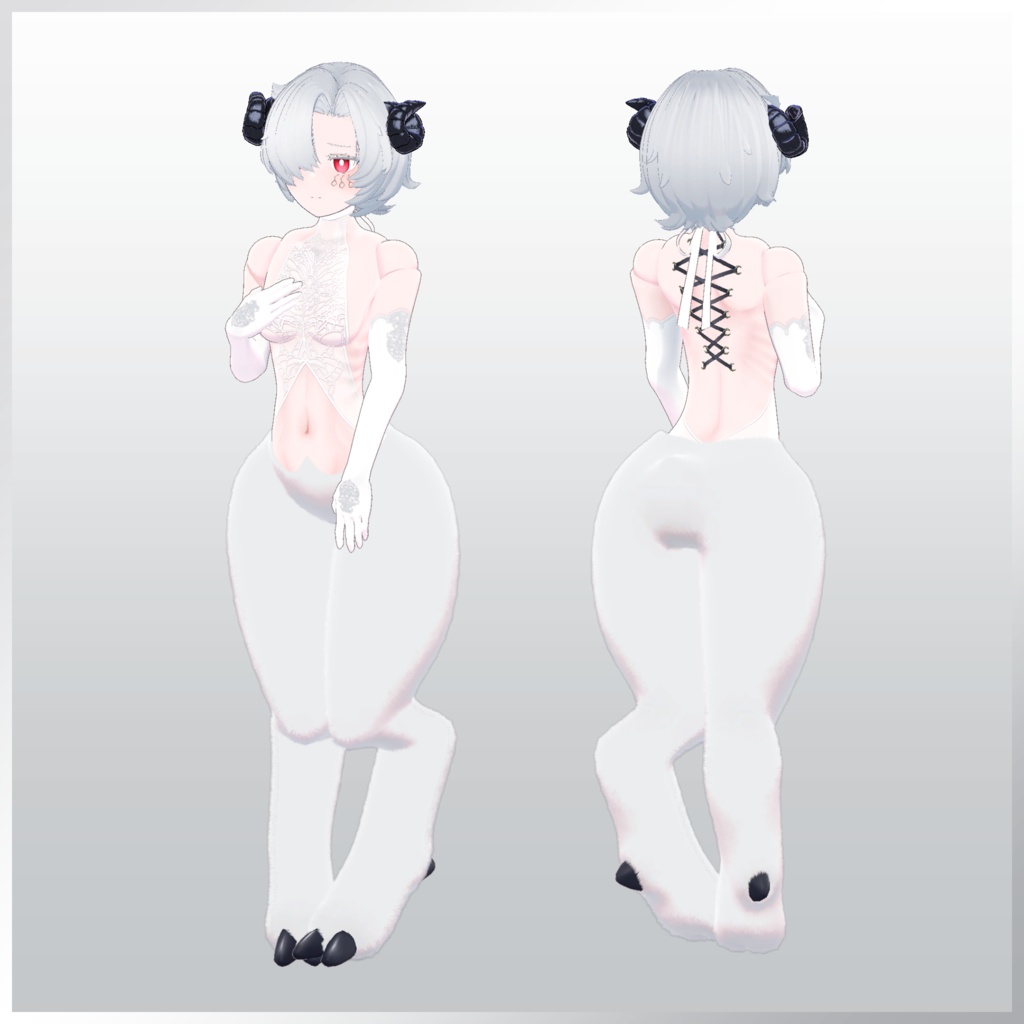 【3Dモデル】ビスト Bist【VRChat】