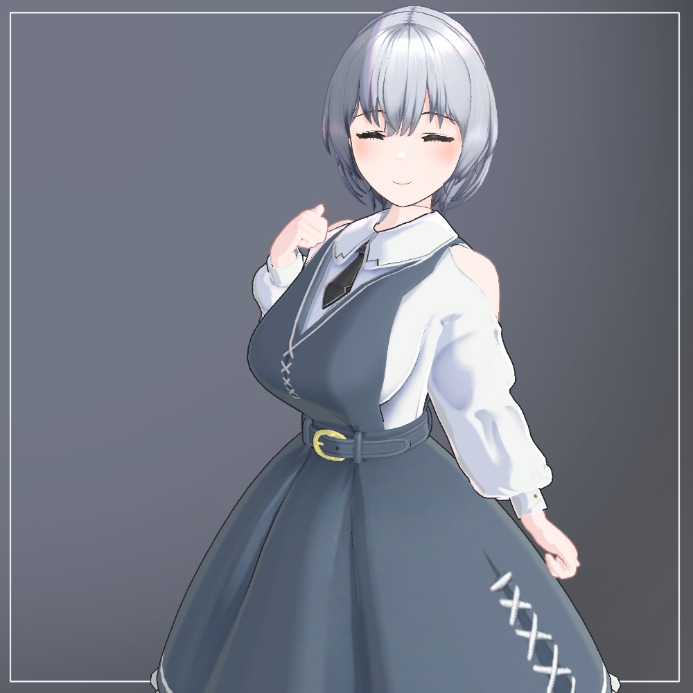 【VRChat】3Dモデル「エマノン」-EMANON-