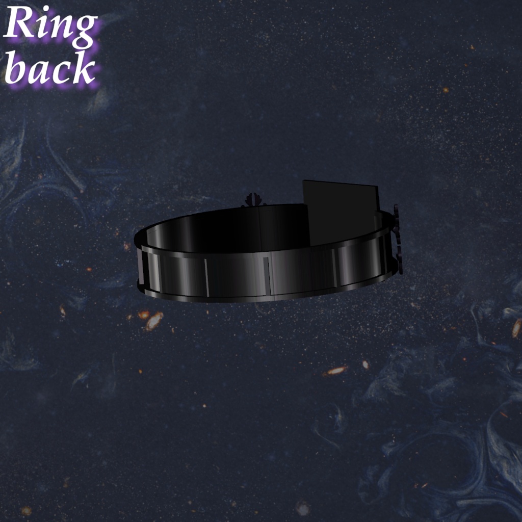 Abyssal Breath Ring&Necklace【3Dモデル】【パーティクル付】