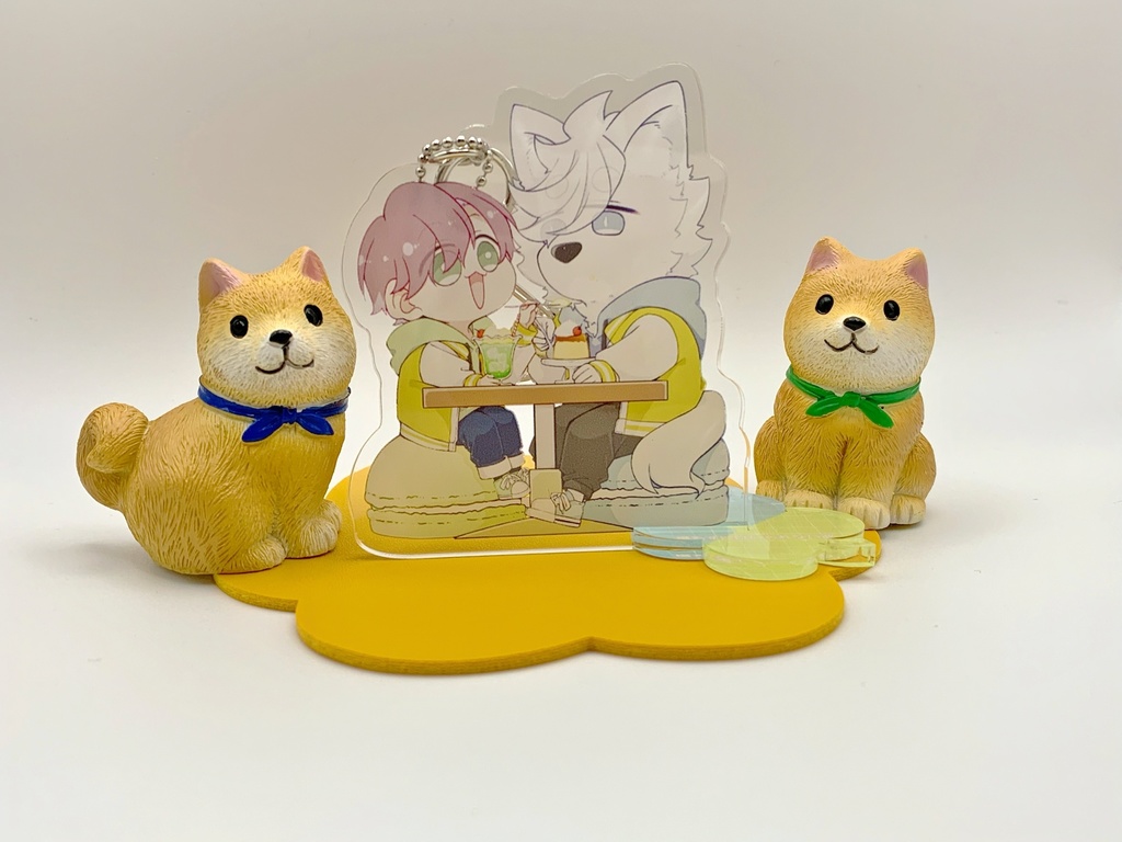 【※訳アリ】『構わずにはいられない彼。/かま彼。』カフェデート(2wayアクスタ&アクキー)