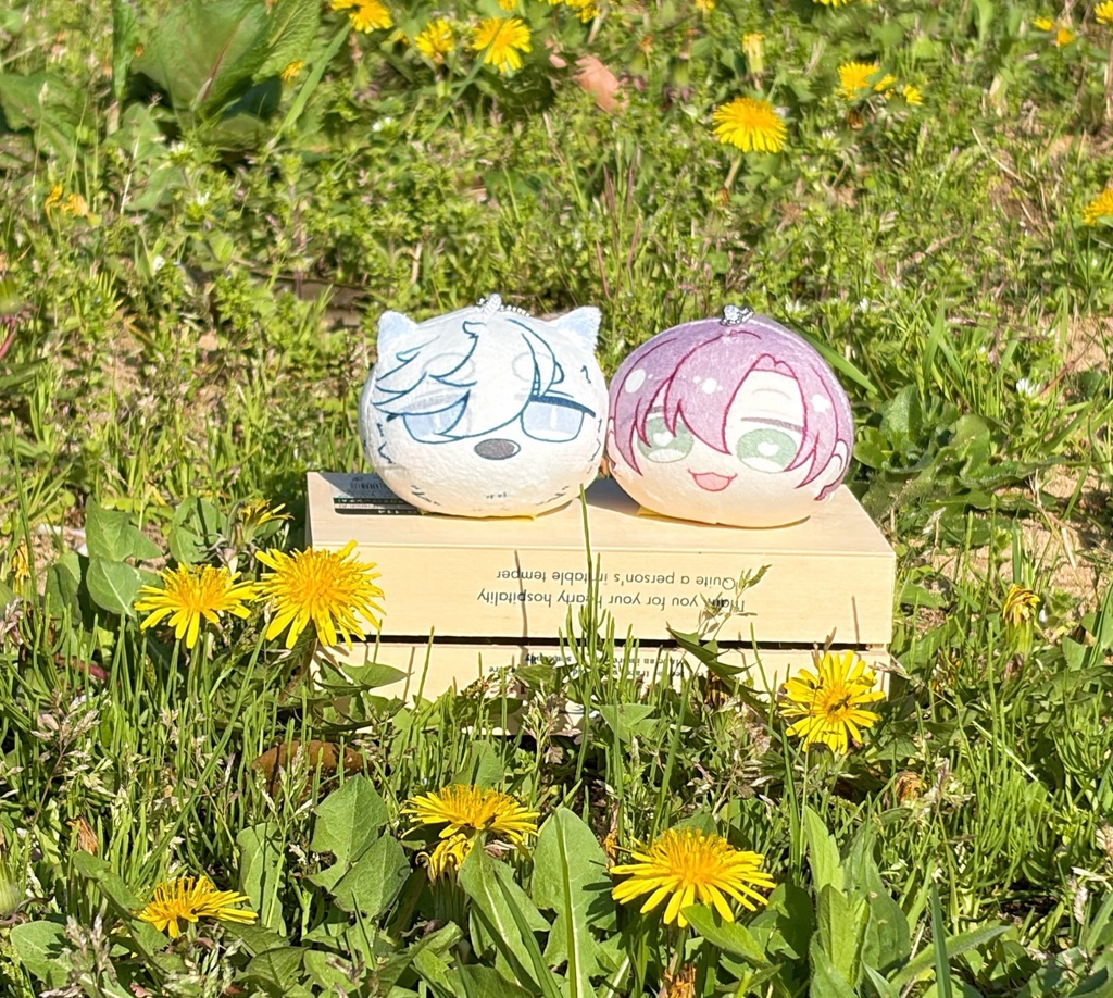 『構わずにはいられない彼。/かま彼。』おもちクッションストラップ2個セット