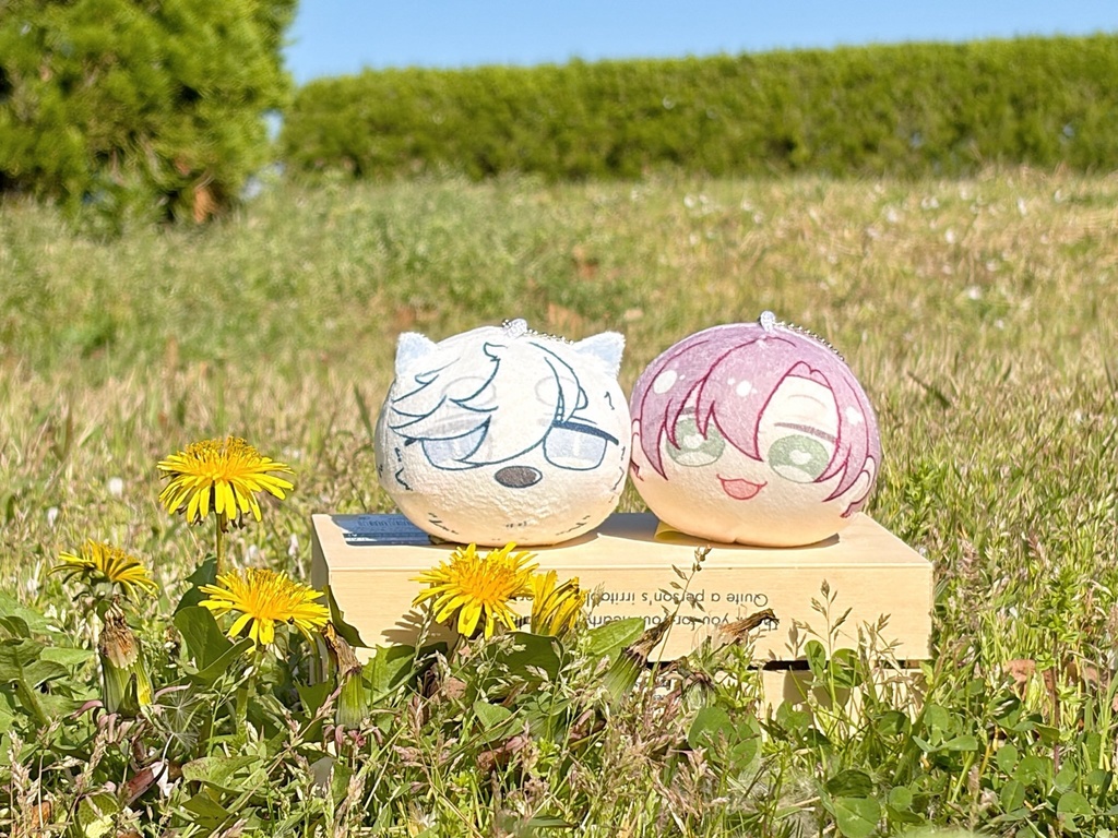 『構わずにはいられない彼。/かま彼。』おもちクッションストラップ2個セット