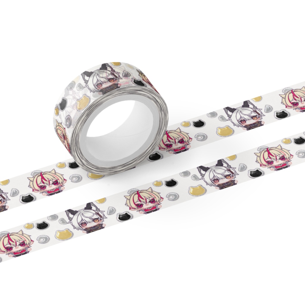 えんたまぬい風マスキングテープ